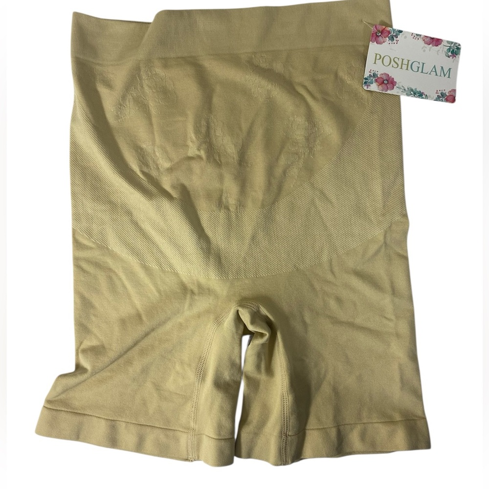 Poshglam Women’s Small Beige/Nude Maternity Support Shapewear Panties NWT